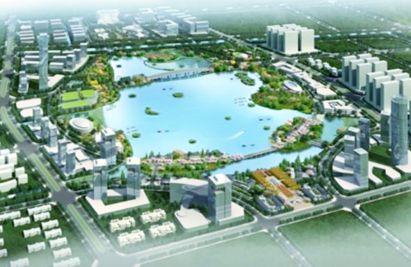 上湖新城水生态构建